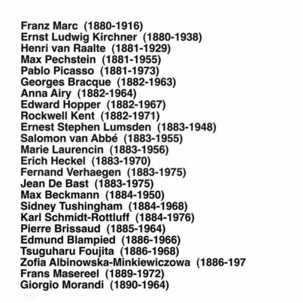 复数作品 Aballí - Portfolio HISTORY OF PRINTMAKERS (287 NAMES)