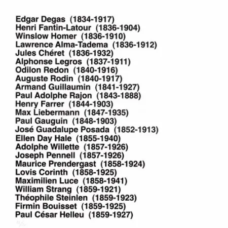 石版画 Aballí - Portfolio HISTORY OF PRINTMAKERS (287 NAMES)