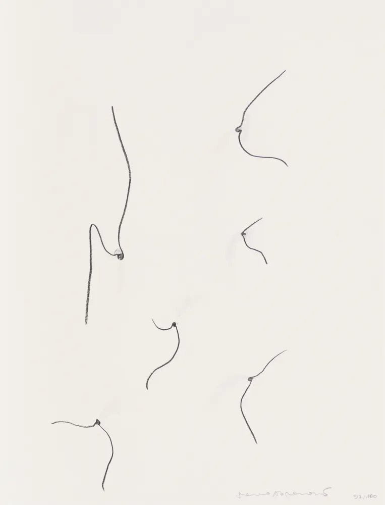 石版画 Abramovic - Untitled