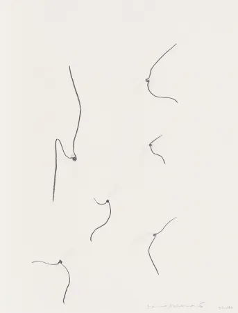 石版画 Abramovic - Untitled