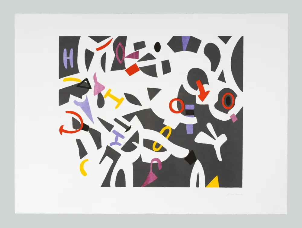 版画 Accardi - Composizione (B)