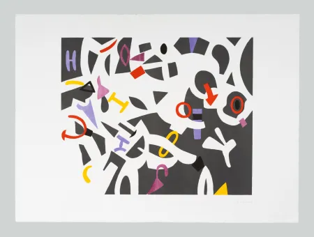 版画 Accardi - Composizione (B)