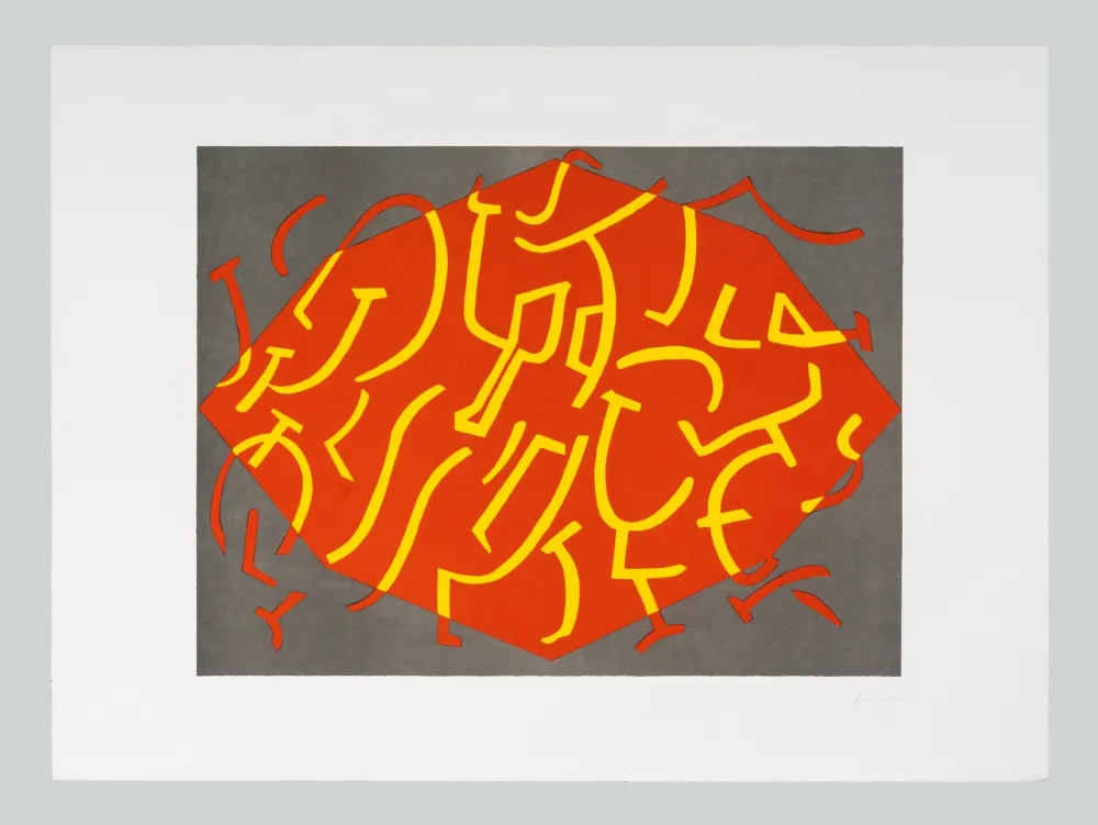 版画 Accardi - Composizione (C)