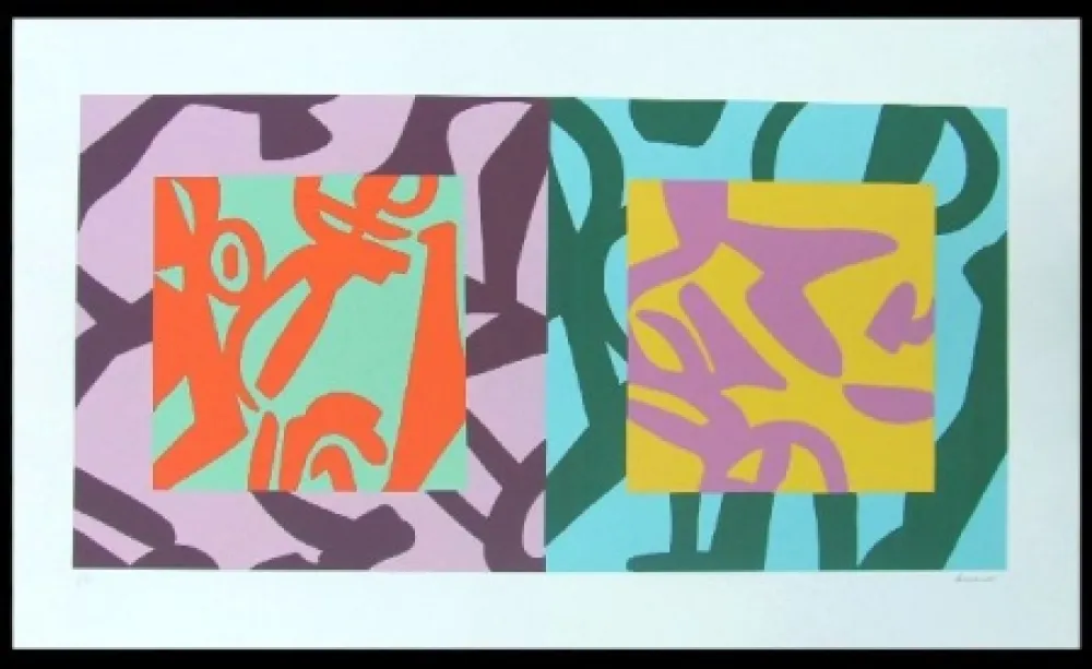 丝网印刷 Accardi - Senza titolo