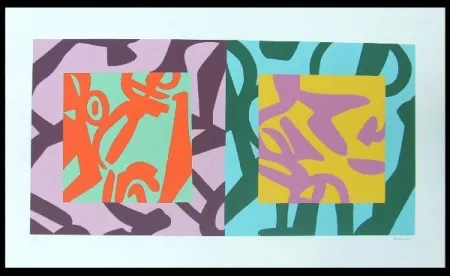 丝网印刷 Accardi - Senza titolo