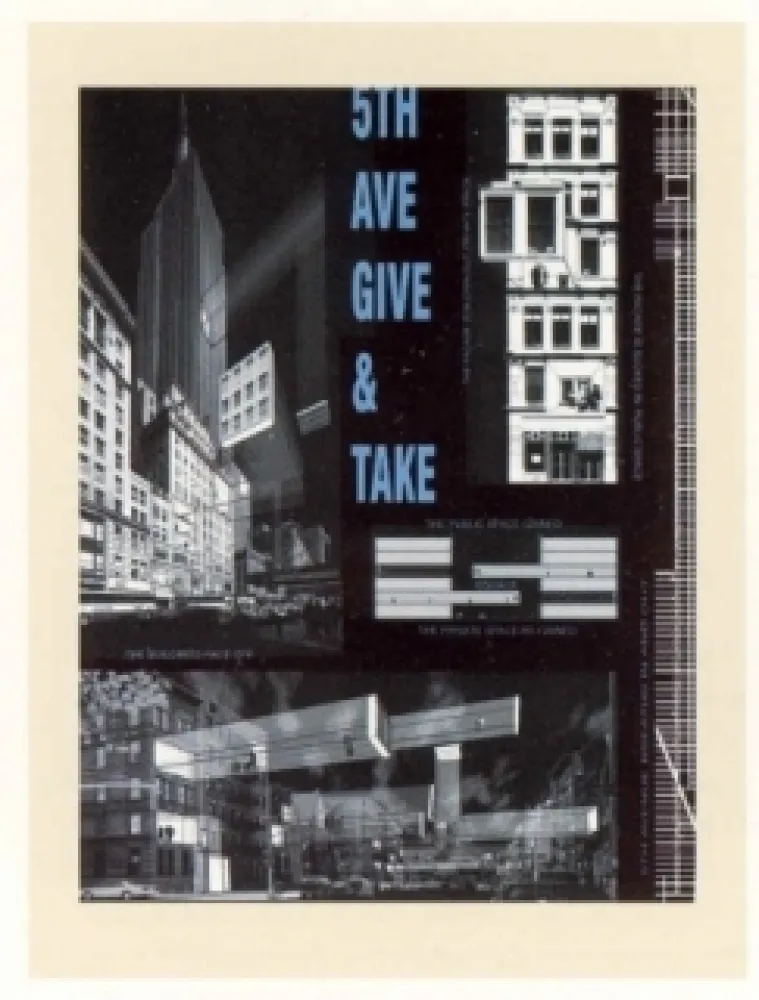 石版画 Acconci - 5th Ave Give & Take
