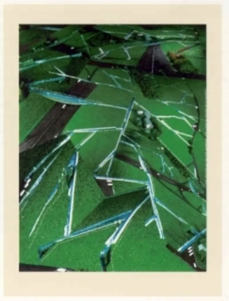 石版画 Acconci - Land of Water