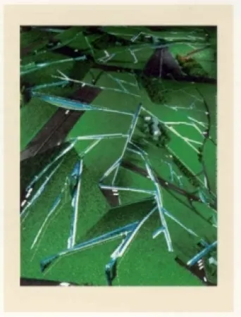 石版画 Acconci - Land of Water