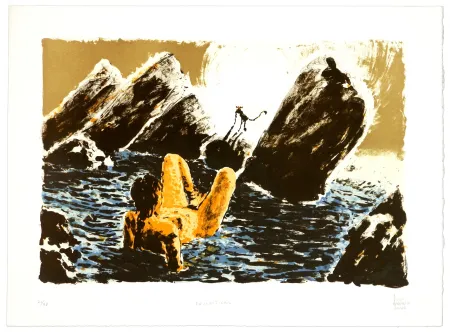 石版画 Aceves Humana - Domesticar