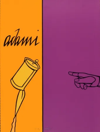 石版画 Adami - AFF AVT N° 155