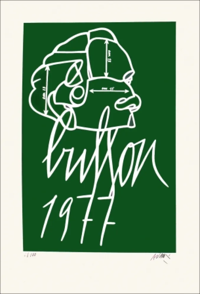 石版画 Adami - Aff Avt Salpetrière