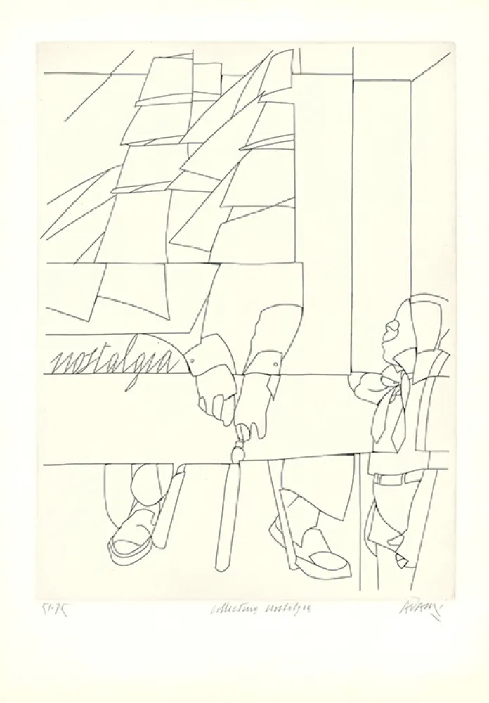 版画 Adami - Collecting Nostalgia