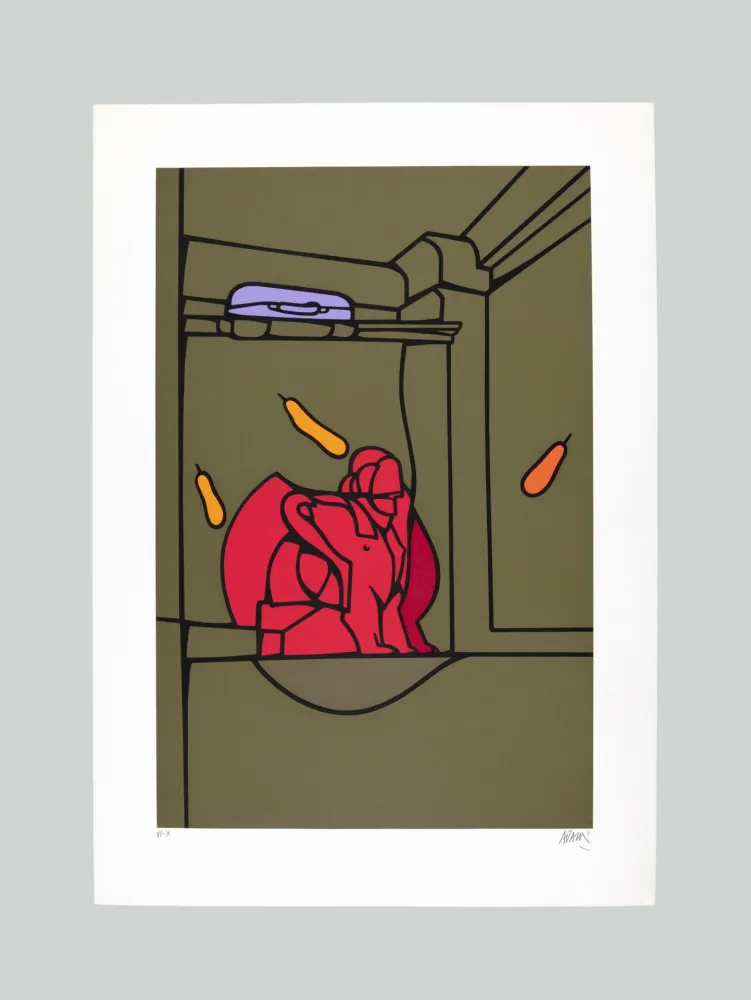 丝网印刷 Adami - Composizione