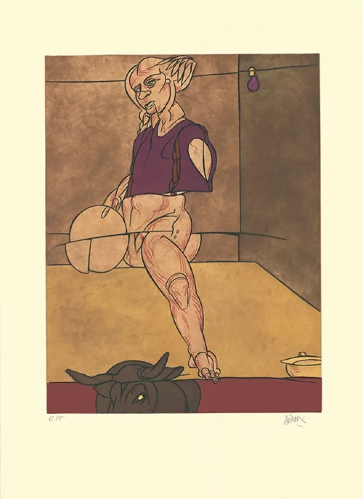 蚀刻飞尘法 Adami - Enlèvement d'Europe