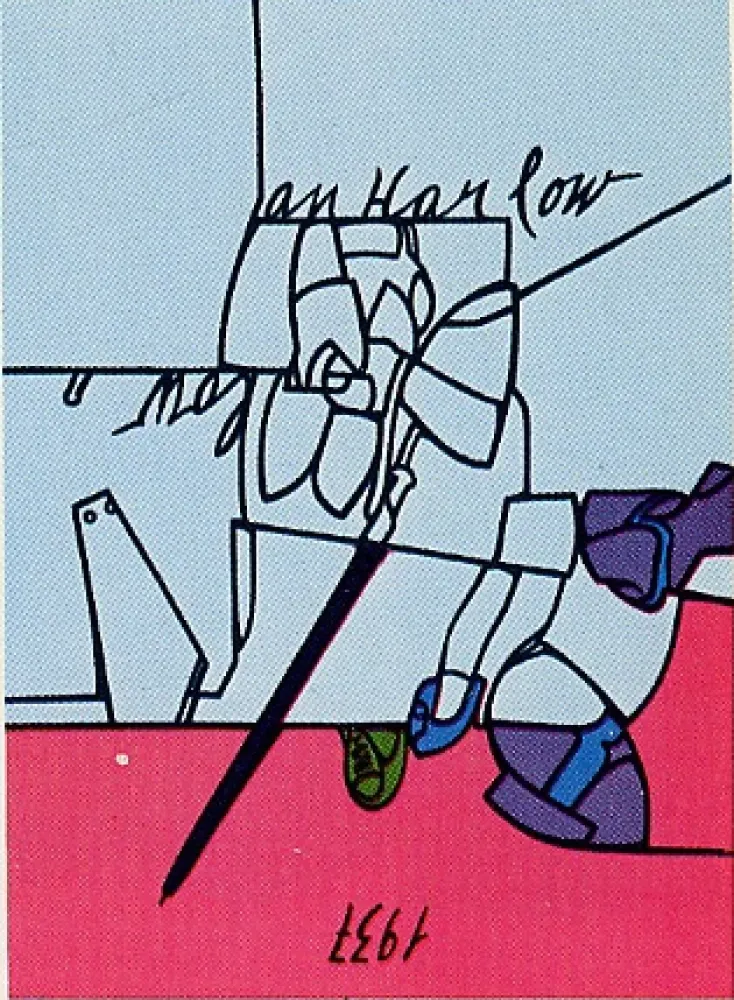 丝网印刷 Adami - Jean Harlow