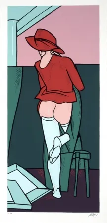 丝网印刷 Adami - La visita II