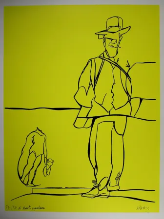 石版画 Adami - Le front populaire