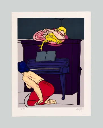 丝网印刷 Adami - Medea / Biedermer Zimmer