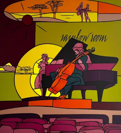 丝网印刷 Adami - Rainbow room 