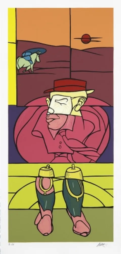 丝网印刷 Adami - Riding Boots