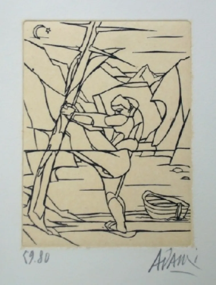 飞尘腐蚀法 Adami - Sans titre