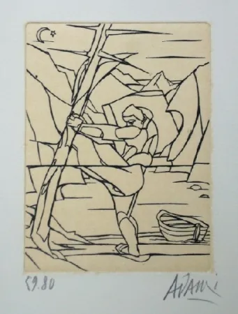 飞尘腐蚀法 Adami - Sans titre