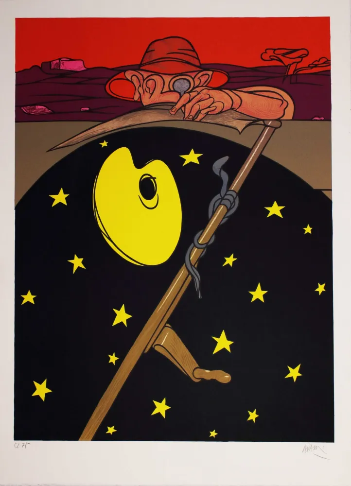 石版画 Adami - Still life