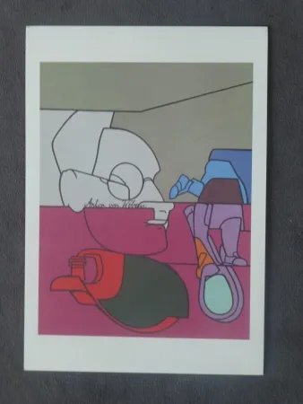 石版画 Adami - Tennis