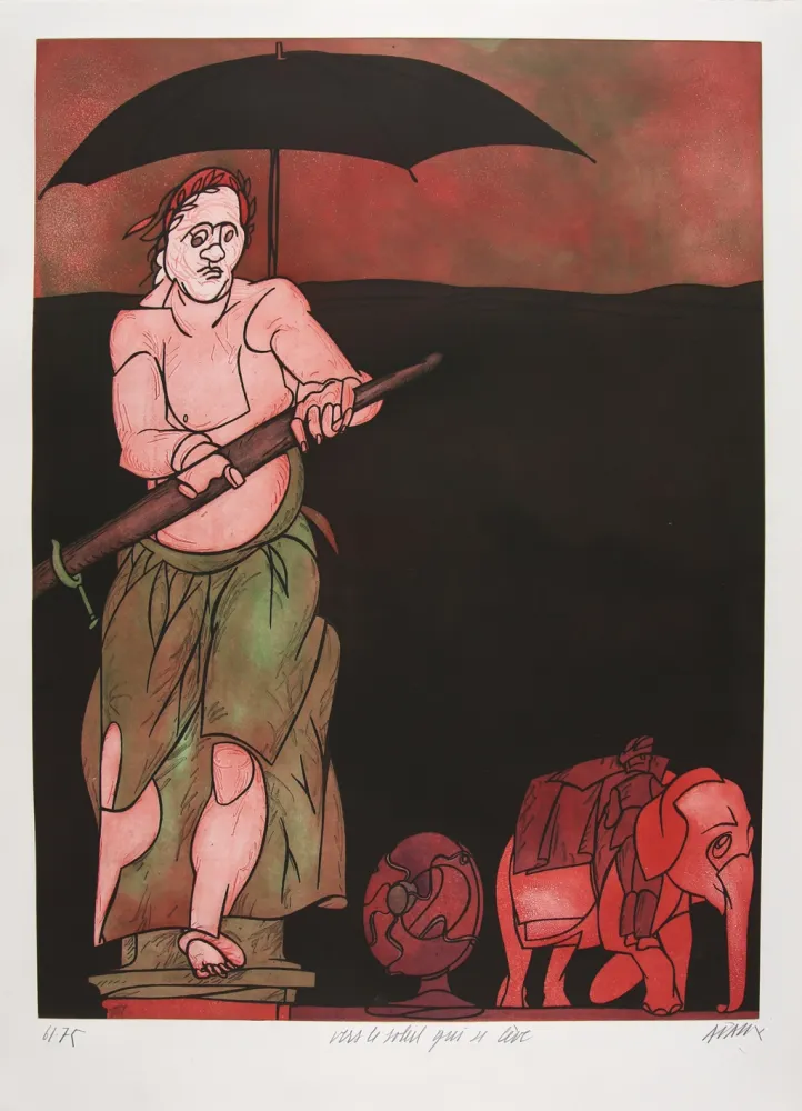 蚀刻飞尘法 Adami - Vers le soleil qui se lève 