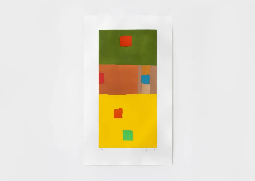 版画 Adnan - En route vers le désert