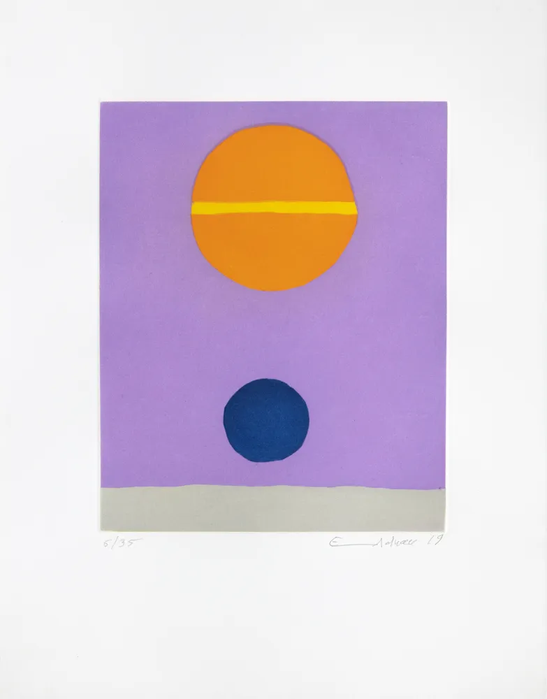 版画 Adnan - Poids de la lune V