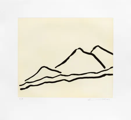 版画 Adnan - Quelque part...