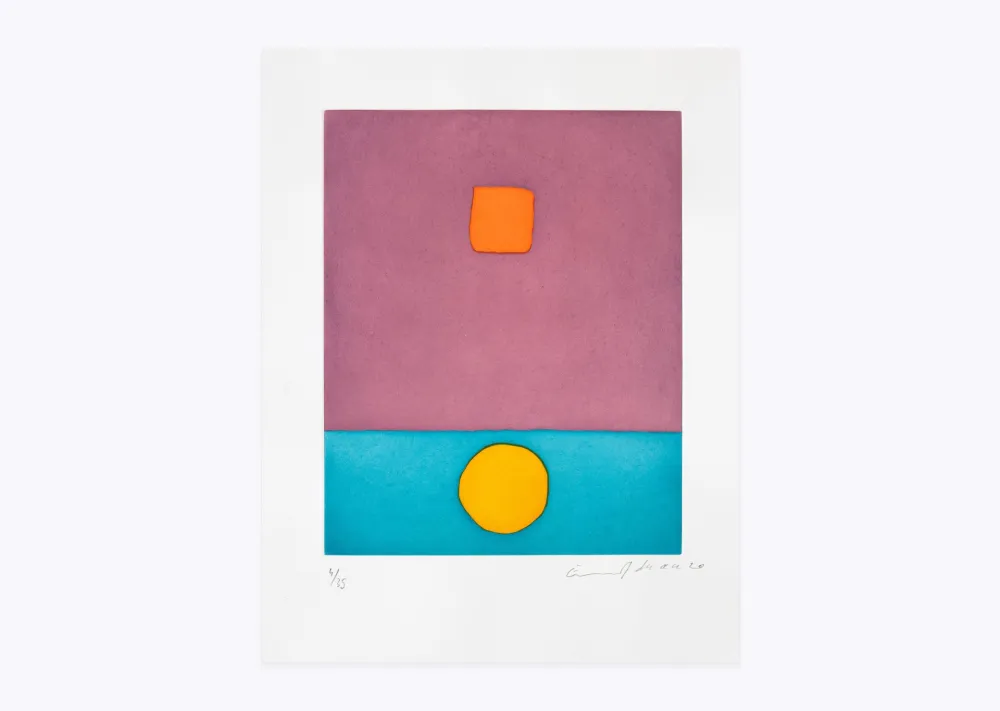 版画 Adnan - Soleil a vécu (Le)