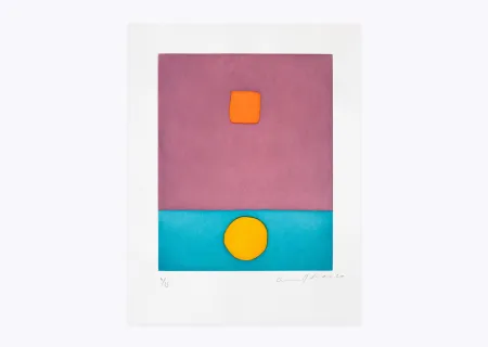 版画 Adnan - Soleil a vécu (Le)