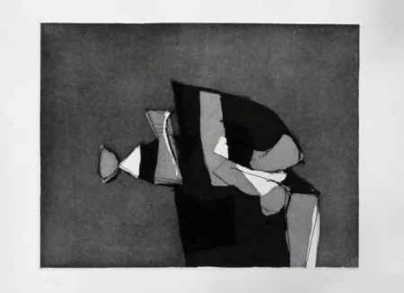 版画 Afro - Nero IV