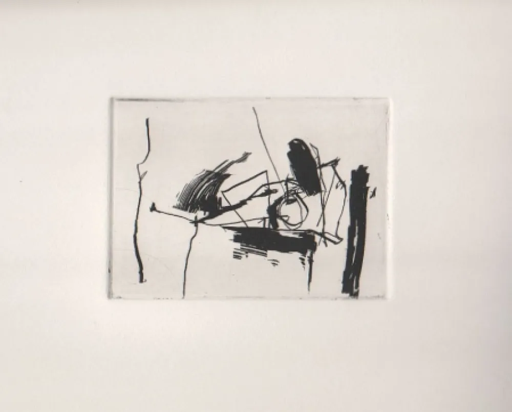 蚀刻版画 Afro - Nero V