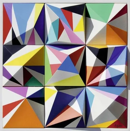 石版画 Agam - Andromedar IV