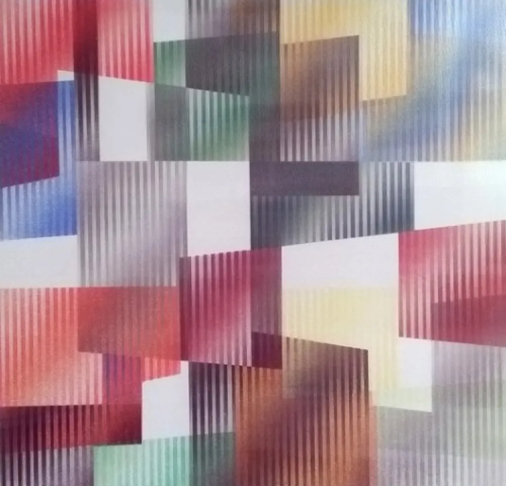 丝网印刷 Agam - Geometric 3 Agam