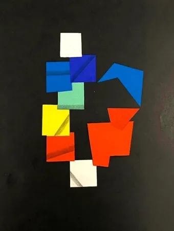 石版画 Agam - Oeuvre transformable momentanément figée