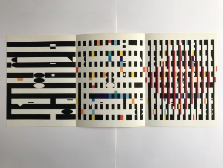 丝网印刷 Agam - Progression (composition cinétique)