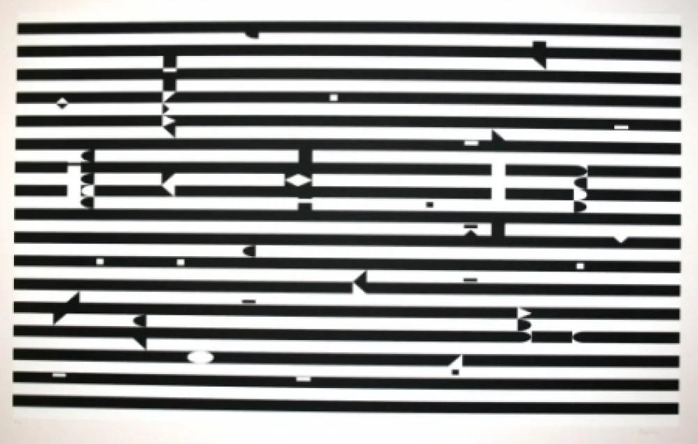 丝网印刷 Agam - SANS TITRE