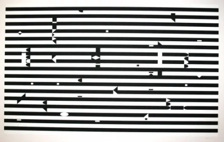 丝网印刷 Agam - SANS TITRE