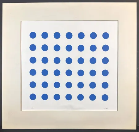 石版画 Agam - Transformable Dialogue #1