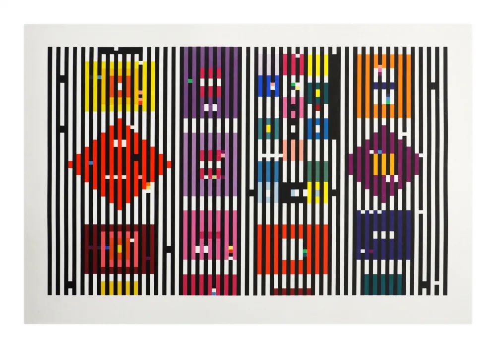 复数作品 Agam - Untitled