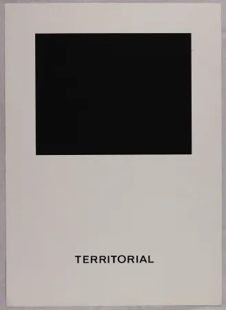 丝网印刷 Agnetti - Territorial from 'Spazio perduto e spazio costruito' portfolio, Plate B