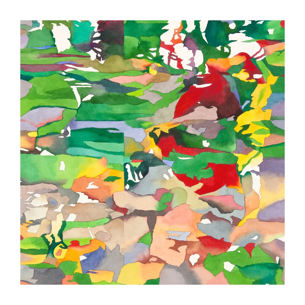 数码版画 Agosti - Caducée rouge