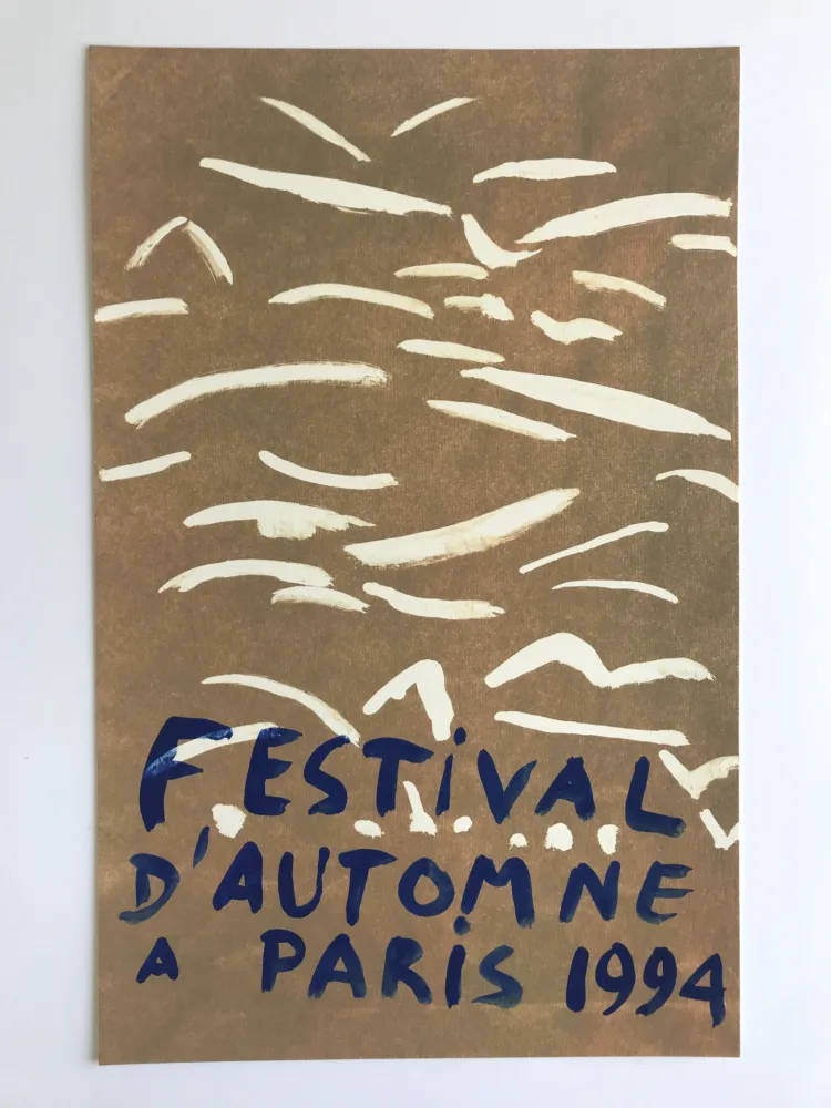丝网印刷 Aillaud - Festival d'automne à Paris