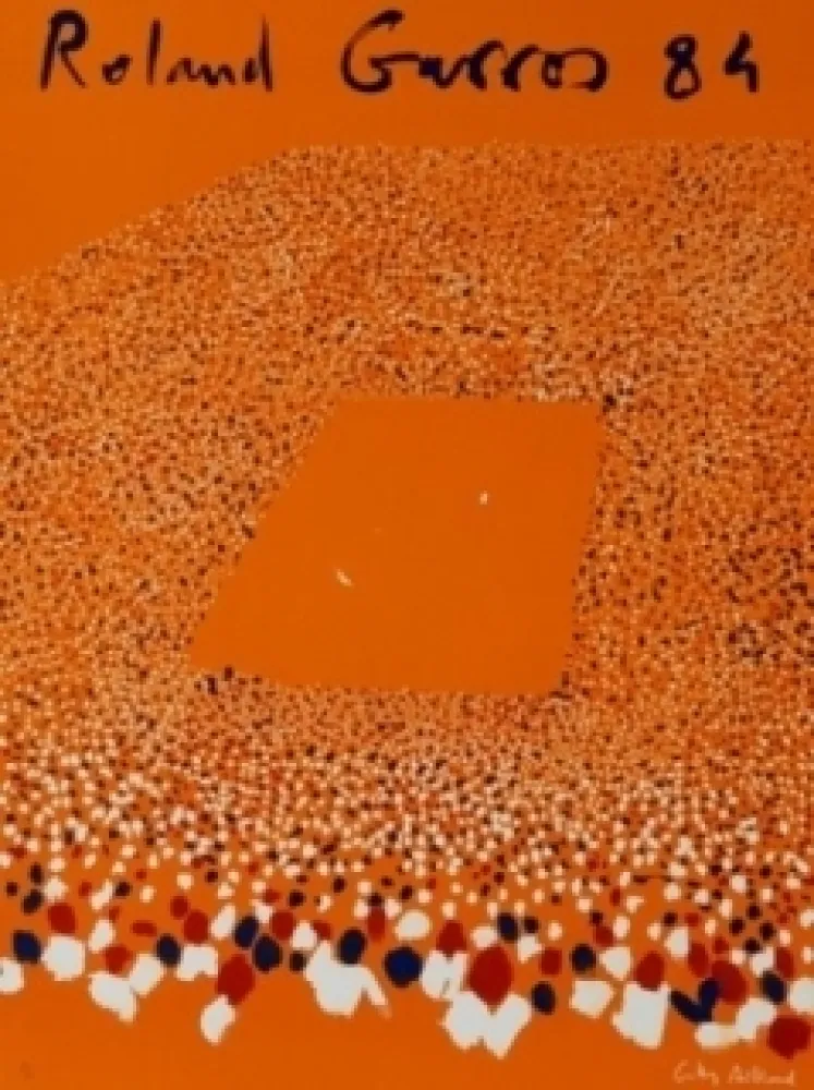 石版画 Aillaud - Roland Garros 84