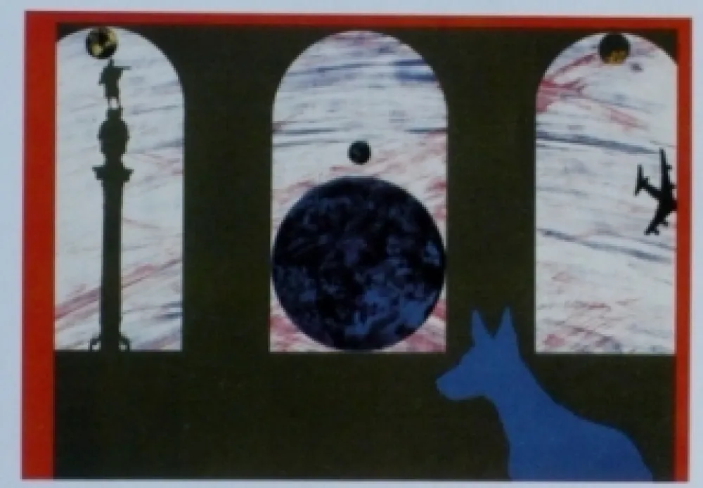 石版画 Al Bengston - BA 2