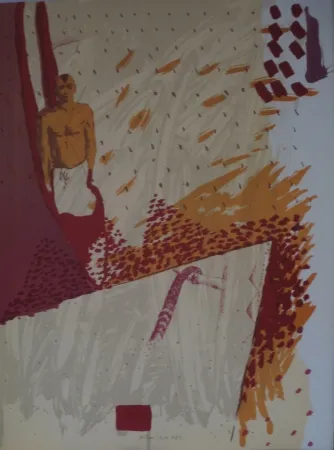 石版画 Alberola - Acteon fecit